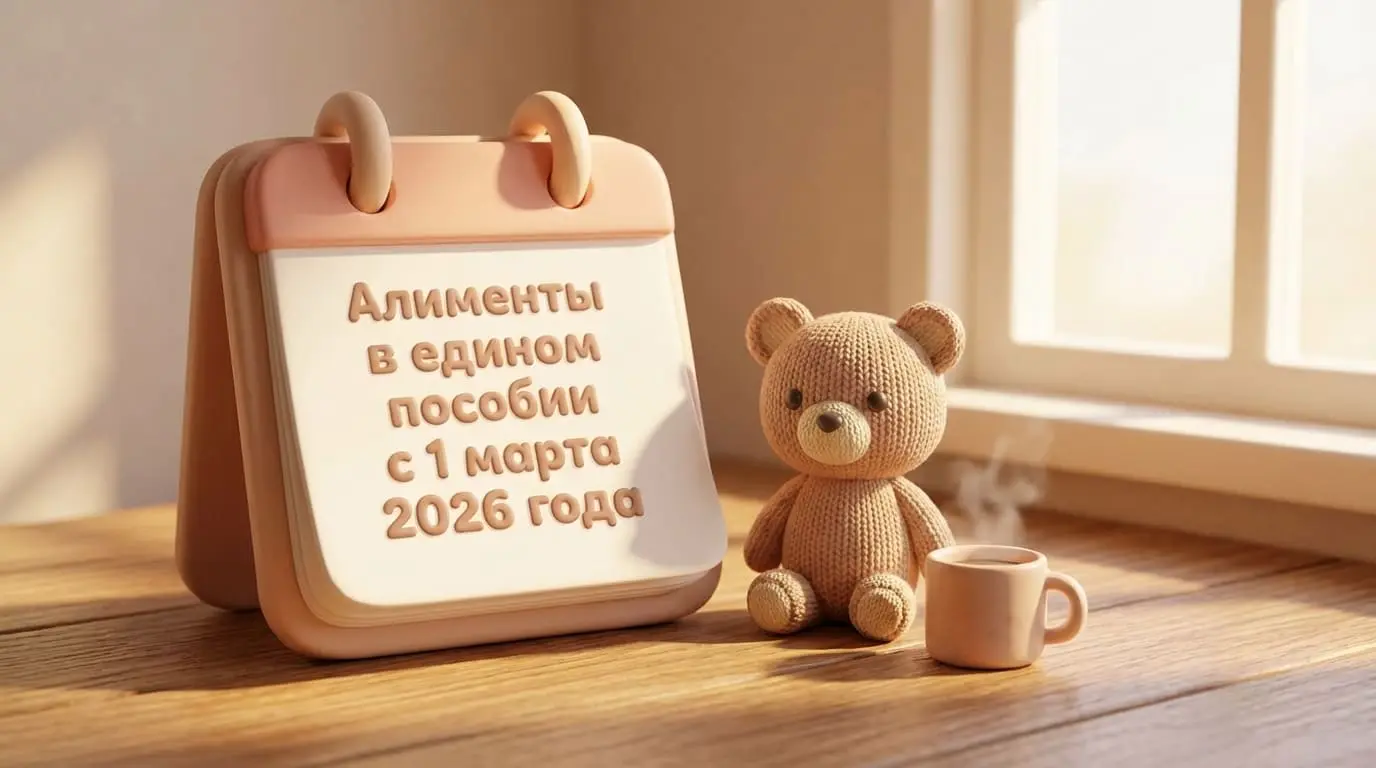 Алименты в едином пособии с 1 марта 2026 года — считаем по-новому (онлайн калькулятор)